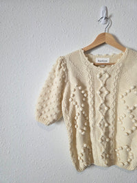 Heartloom Chunky Short Sleeve Sweater (S)