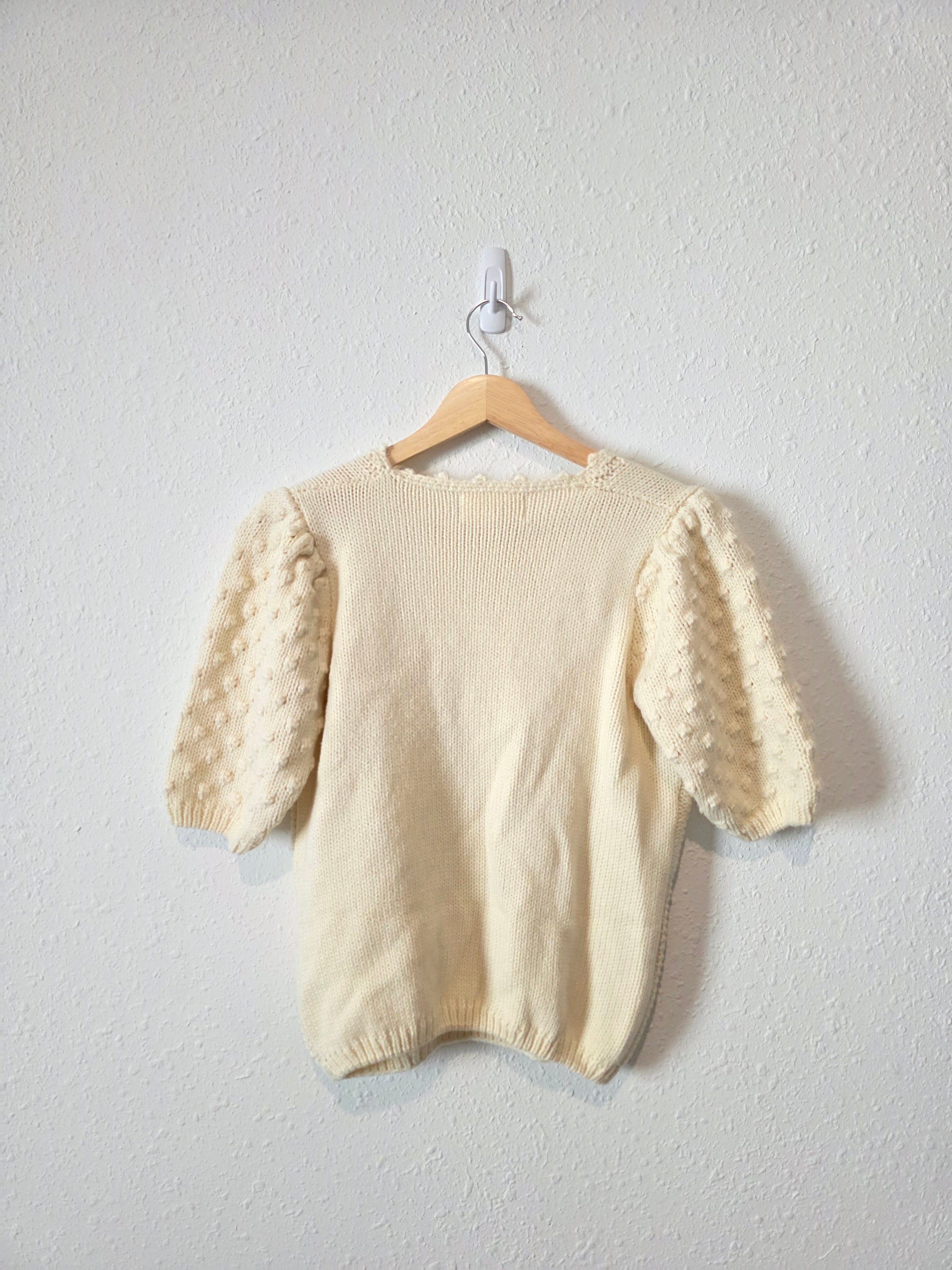 Heartloom Chunky Short Sleeve Sweater (S)