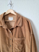Brown Corduroy Button Up (M)