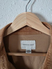 Brown Corduroy Button Up (M)