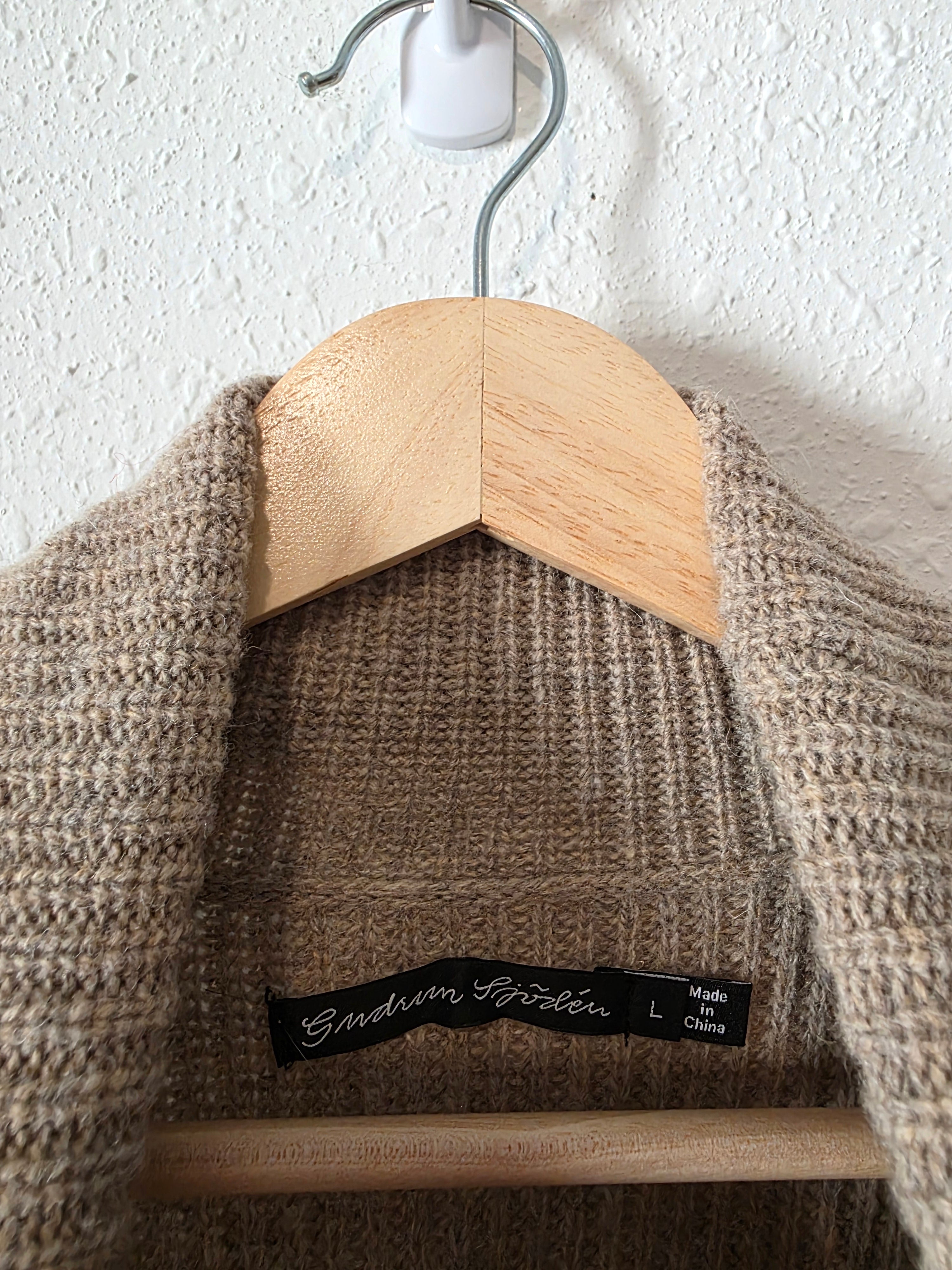 Gudrun Sjoden Wool Blend Turtleneck Sweater (L)