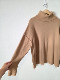 Aerie Fuzzy Turtleneck Sweater (M)