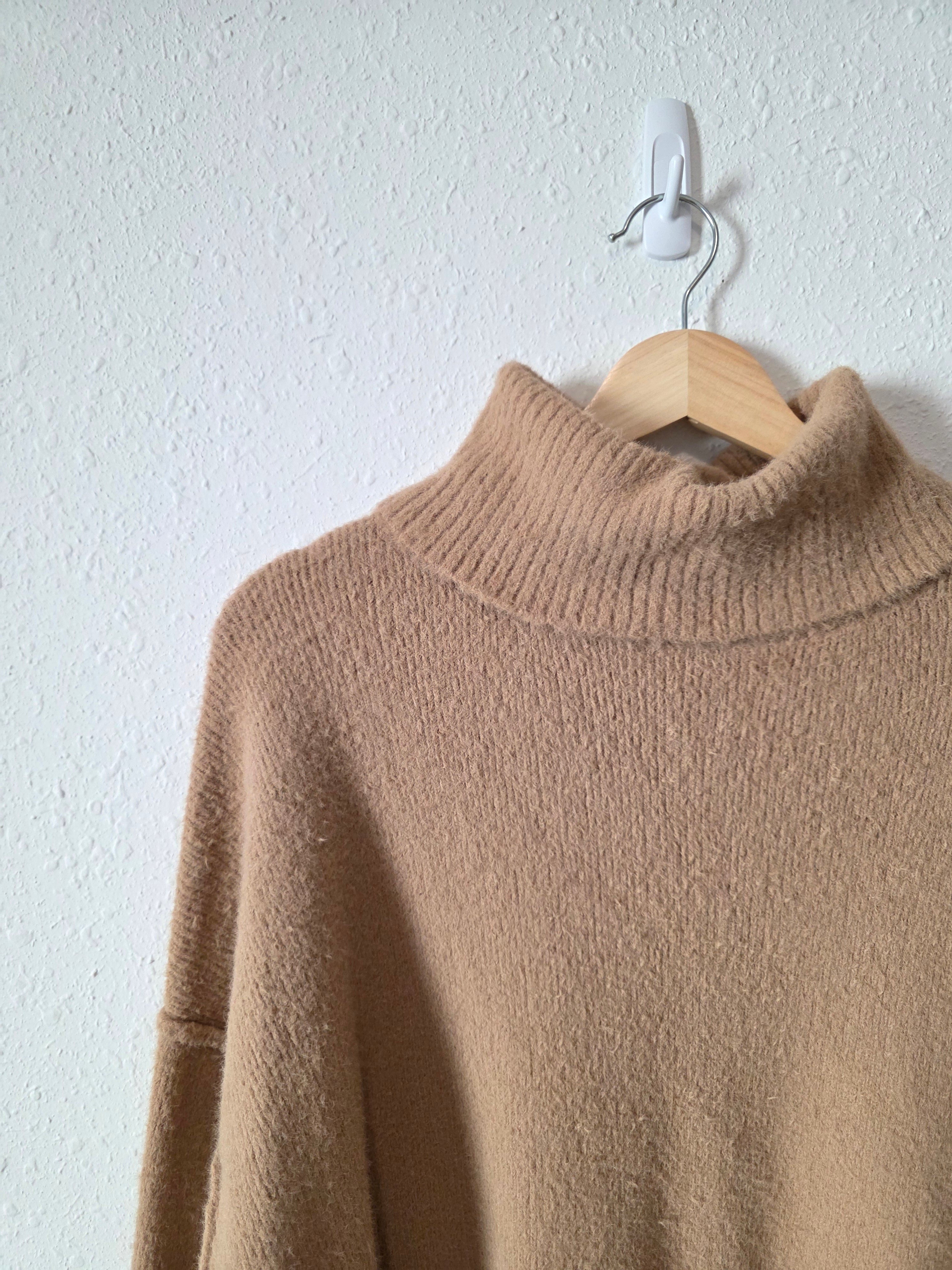 Aerie Fuzzy Turtleneck Sweater (M)