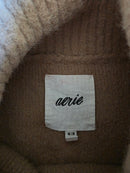Aerie Fuzzy Turtleneck Sweater (M)