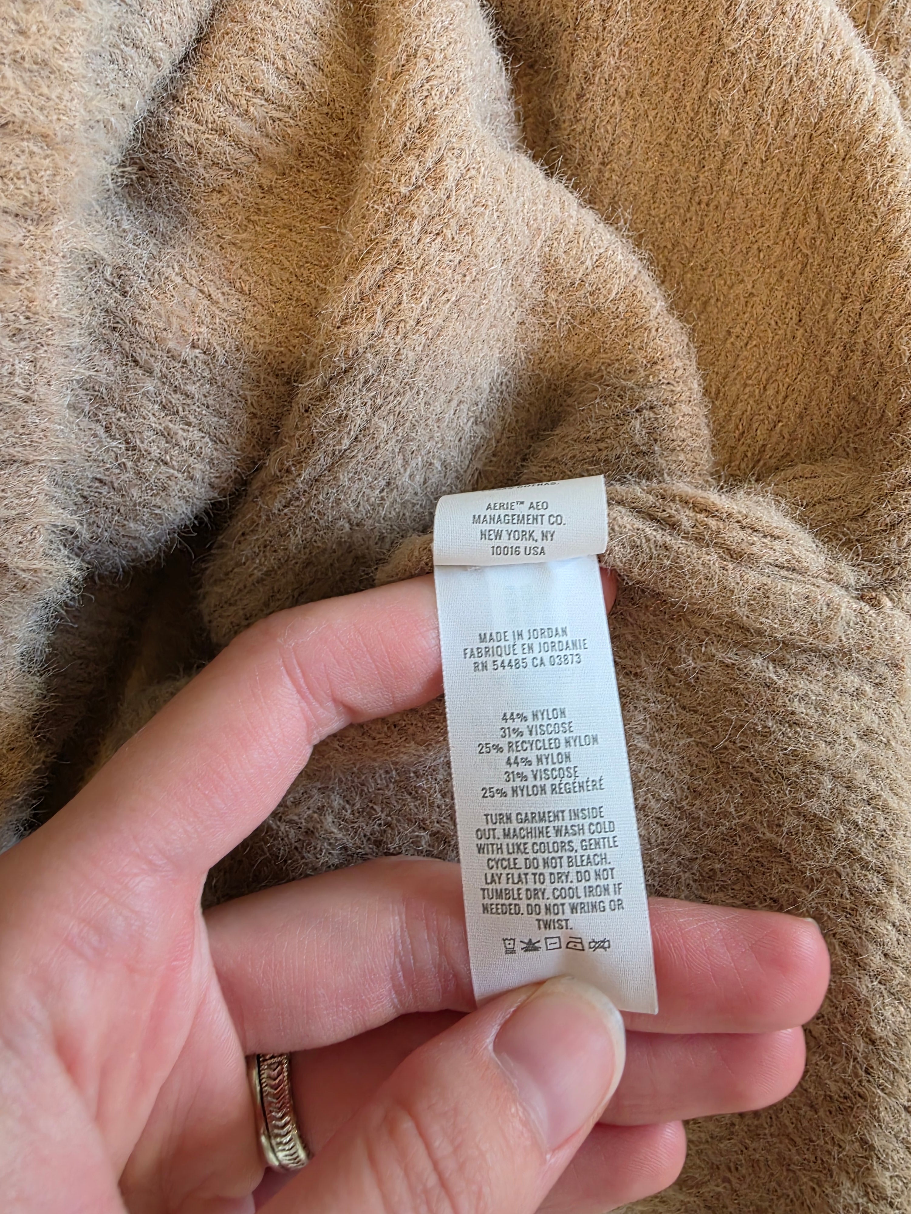 Aerie Fuzzy Turtleneck Sweater (M)