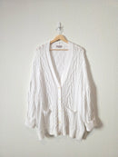 J.Crew Chunky Cable Knit Cardigan (3X)