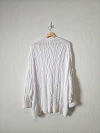 J.Crew Chunky Cable Knit Cardigan (3X)