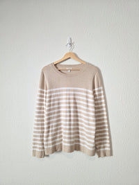 J.Crew Cozy Striped Sweater (L)