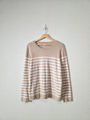J.Crew Cozy Striped Sweater (L)