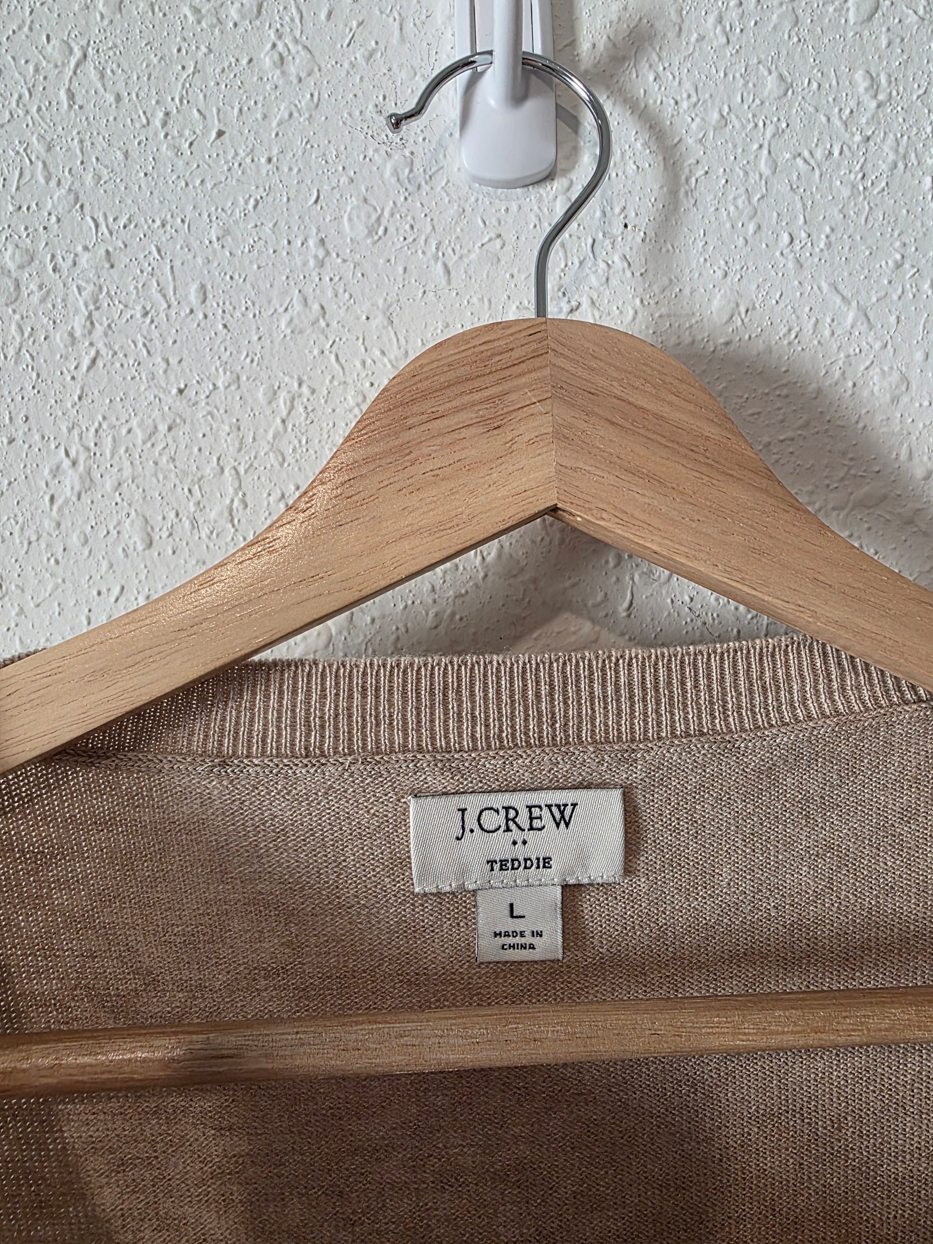 J.Crew Cozy Striped Sweater (L)