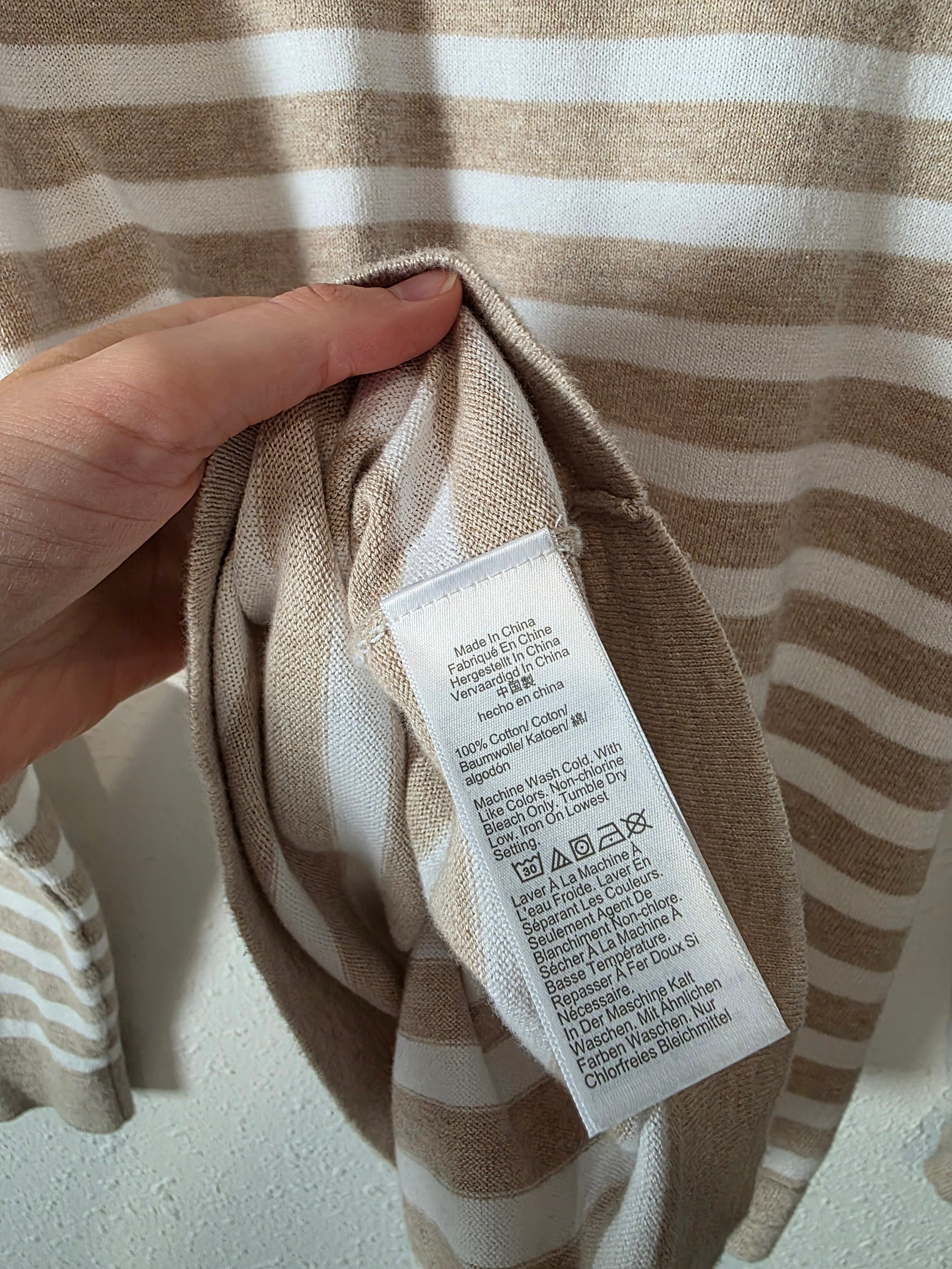 J.Crew Cozy Striped Sweater (L)