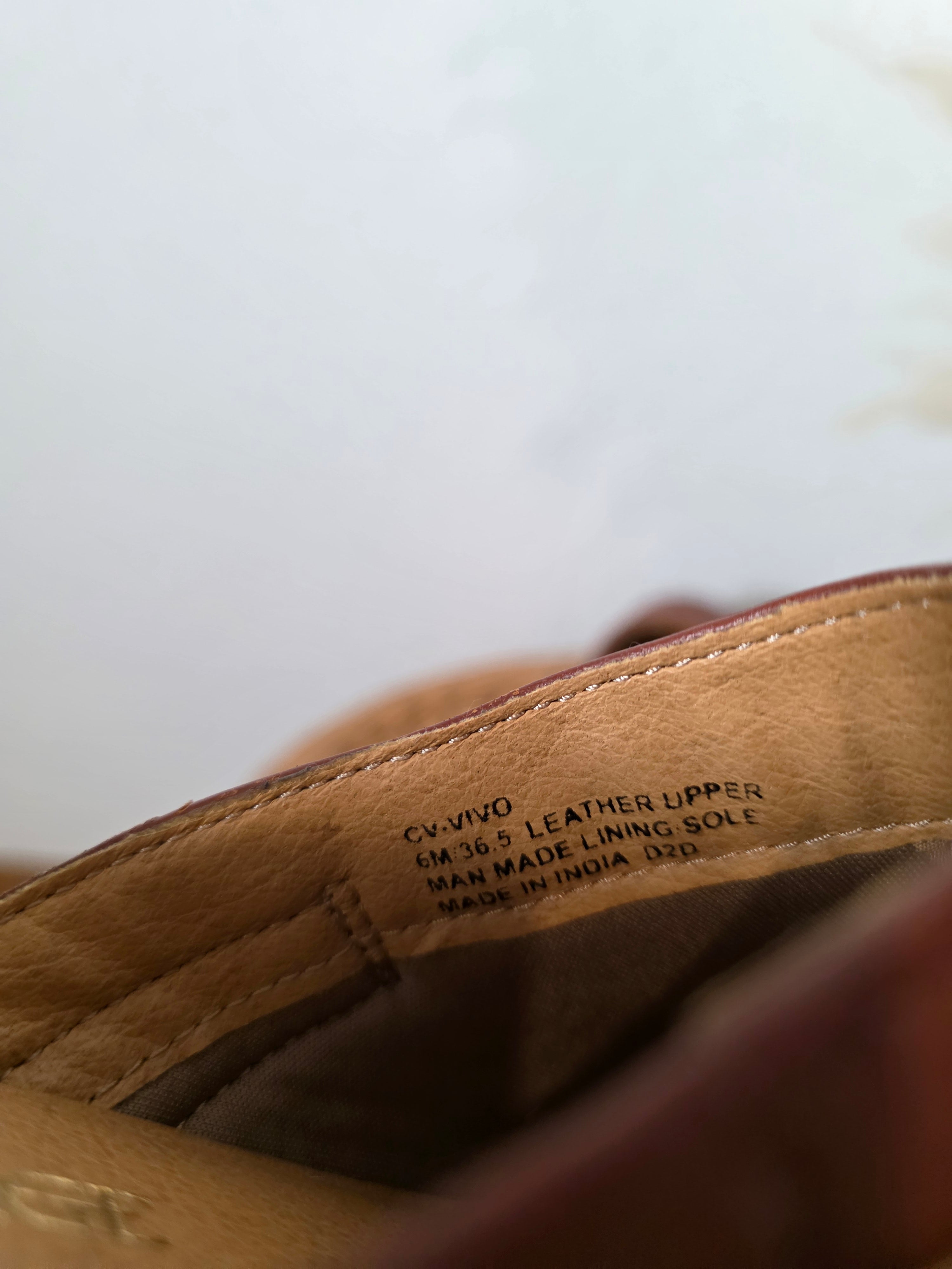 Crown Vintage Cognac Leather Clogs (6)