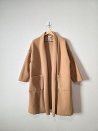 Sadie & Sage Camel Open Jacket (S)