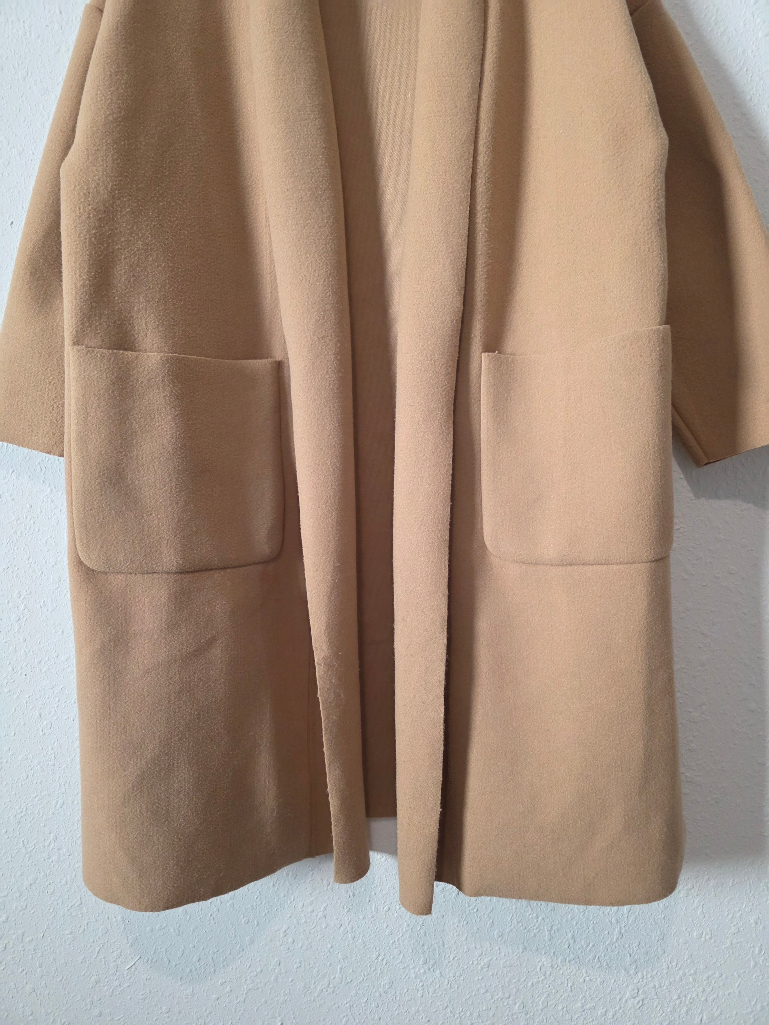 Sadie & Sage Camel Open Jacket (S)
