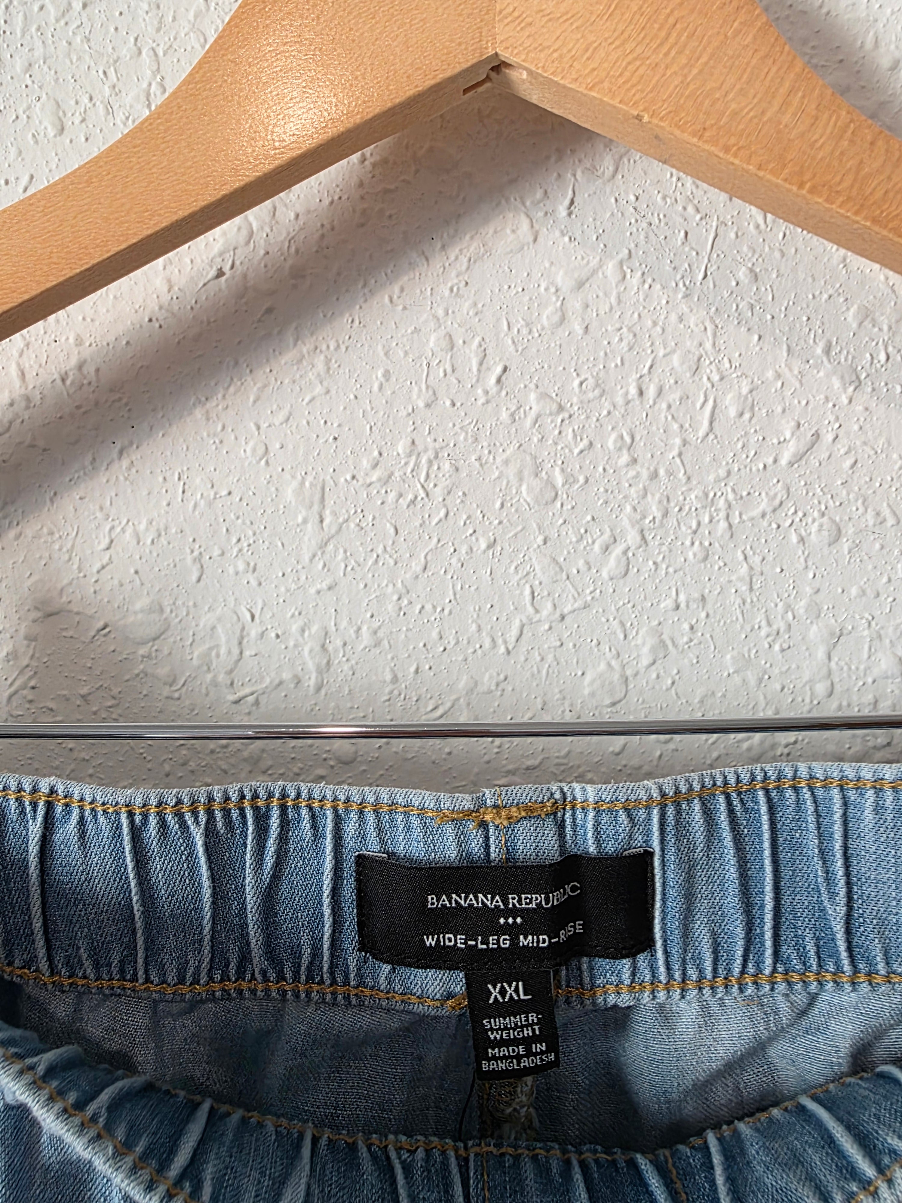 Banana Republic Wide Leg Easy Jeans (XXL)