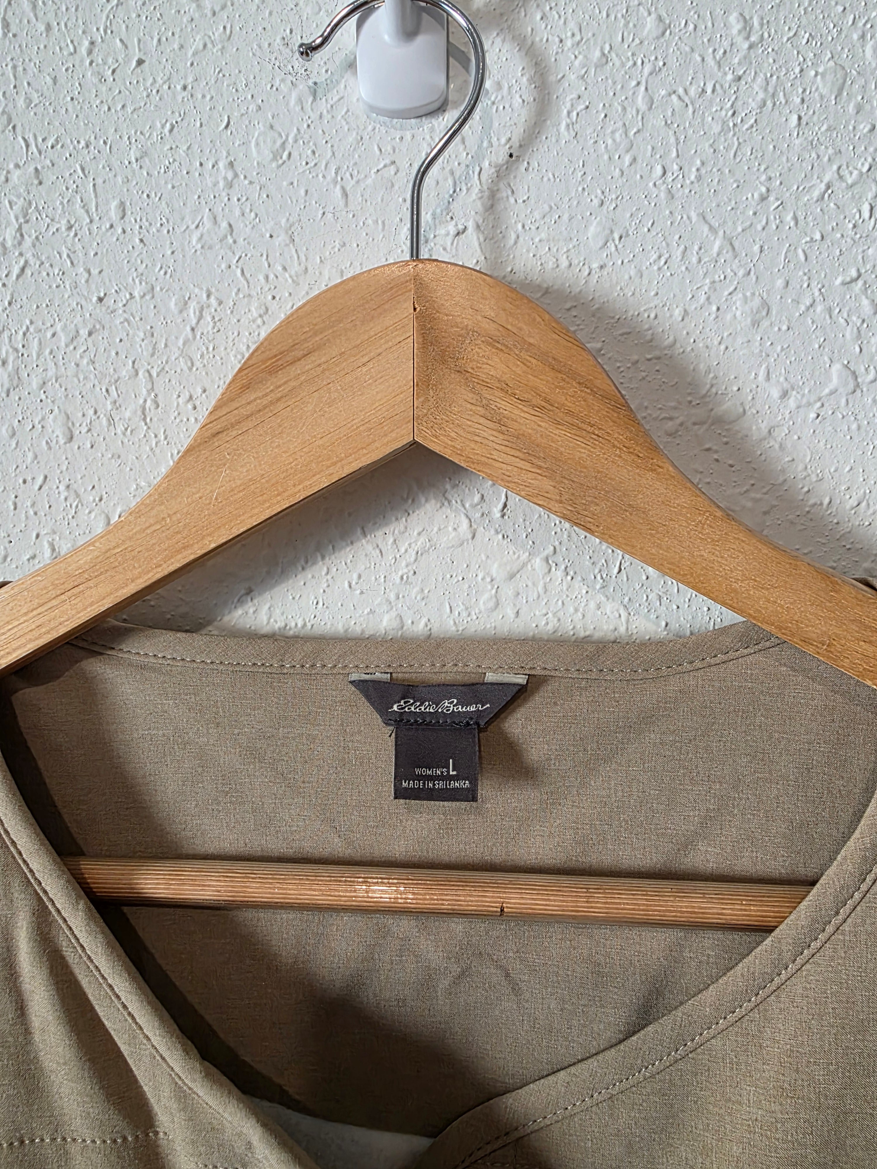 Eddie Bauer Quilted Jacket (L)