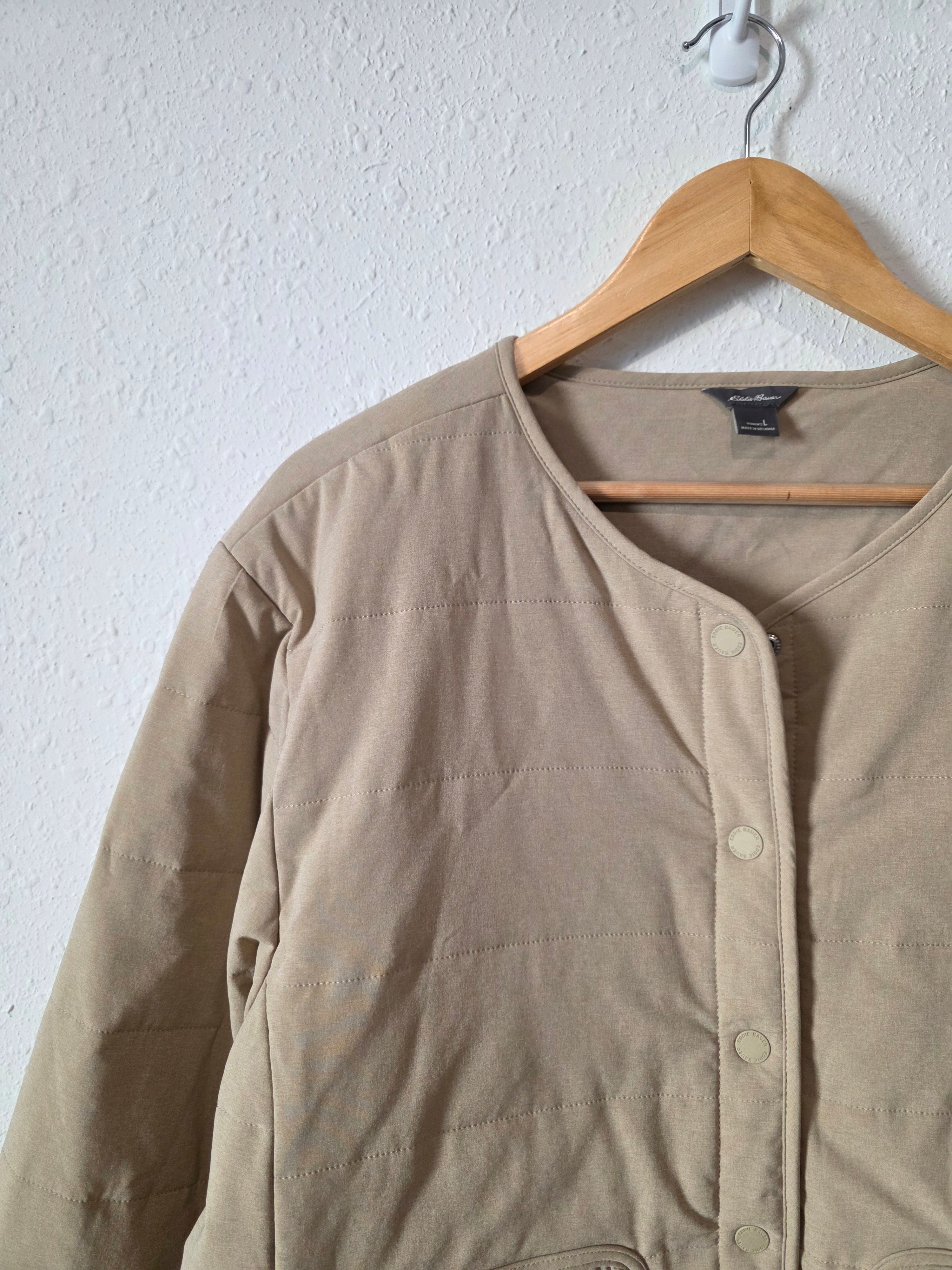 Eddie Bauer Quilted Jacket (L)