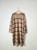 Grade & Gather Striped Midi Dress (S)
