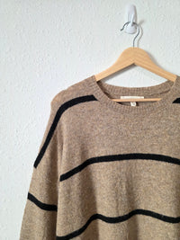 Grade & Gather Striped Midi Dress (S)