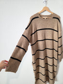 Grade & Gather Striped Midi Dress (S)