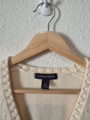 Vintage Lands End Cotton Cardigan Sweater (M)