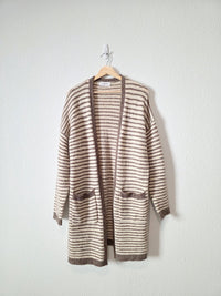 Carly Jean Striped Cozy Cardigan (XS/S)