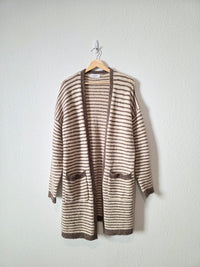 Carly Jean Striped Cozy Cardigan (XS/S)