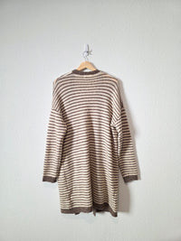 Carly Jean Striped Cozy Cardigan (XS/S)