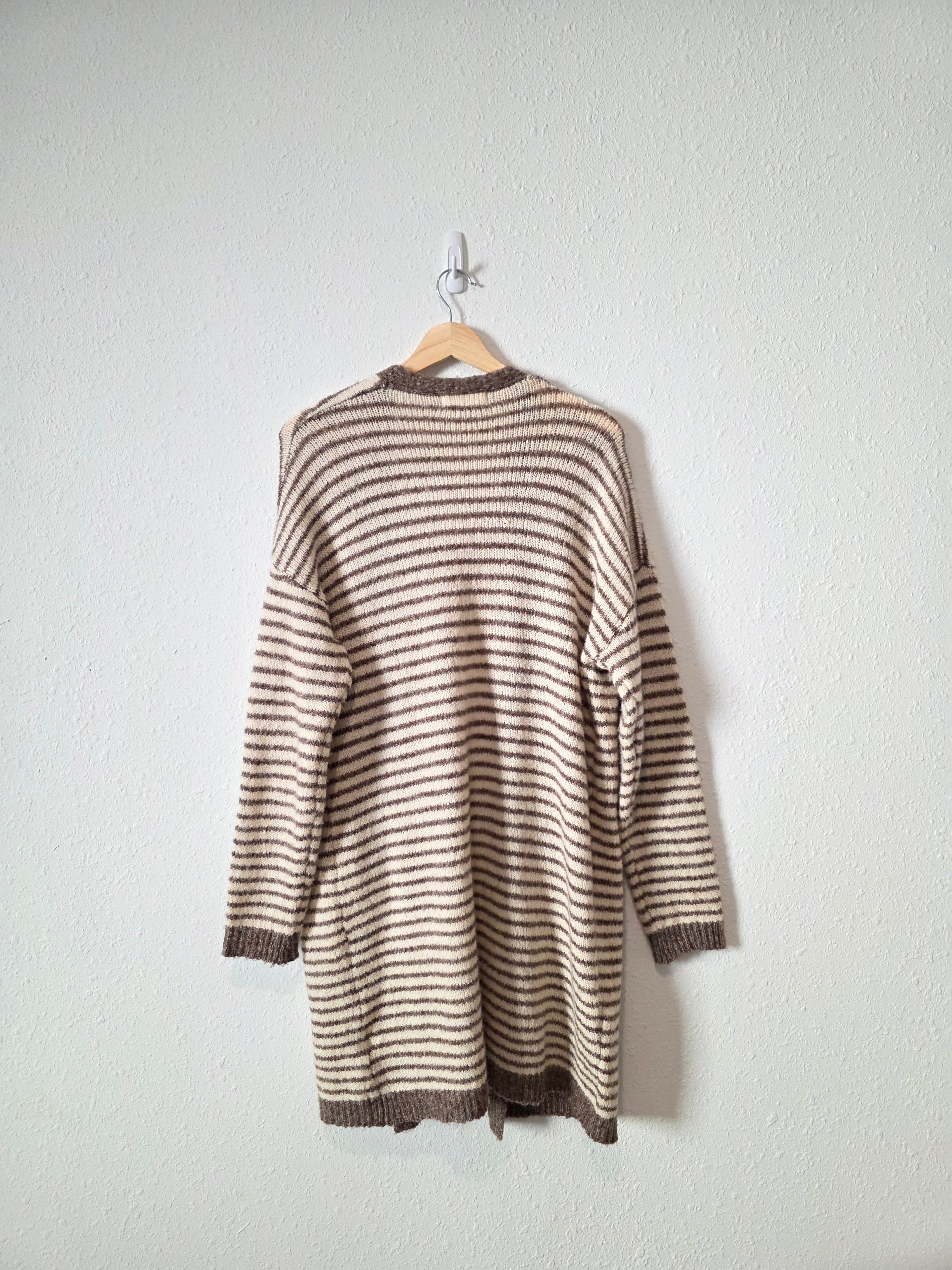 Carly Jean Striped Cozy Cardigan (XS/S)