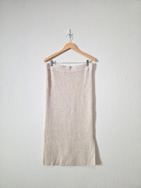 NEW Marine Layer Knit Midi Skirt (XL)