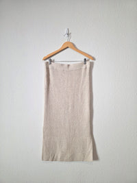 NEW Marine Layer Knit Midi Skirt (XL)
