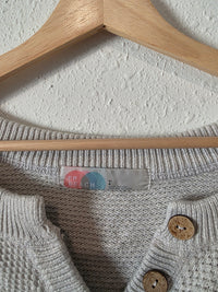 Free People Oversized Waffle Henley (L)