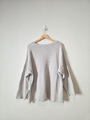 Free People Oversized Waffle Henley (L)