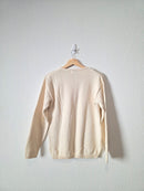 Vintage LL Bean Cotton Henley Sweater (M)