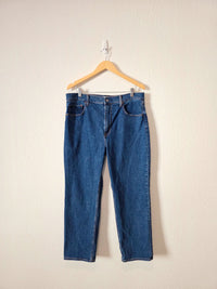 Abercrombie Ankle Straight Jeans (33/16)