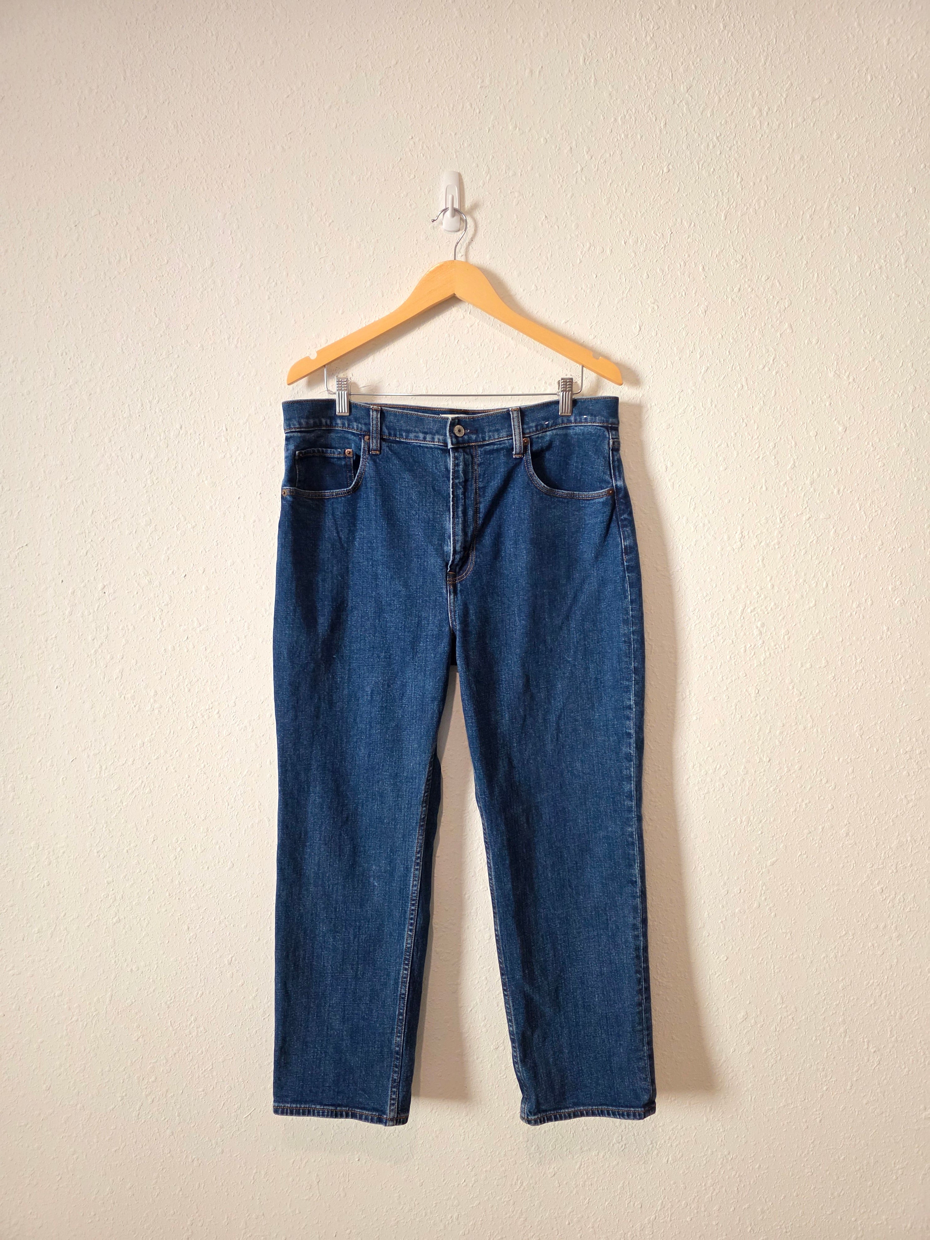 Abercrombie Ankle Straight Jeans (33/16)