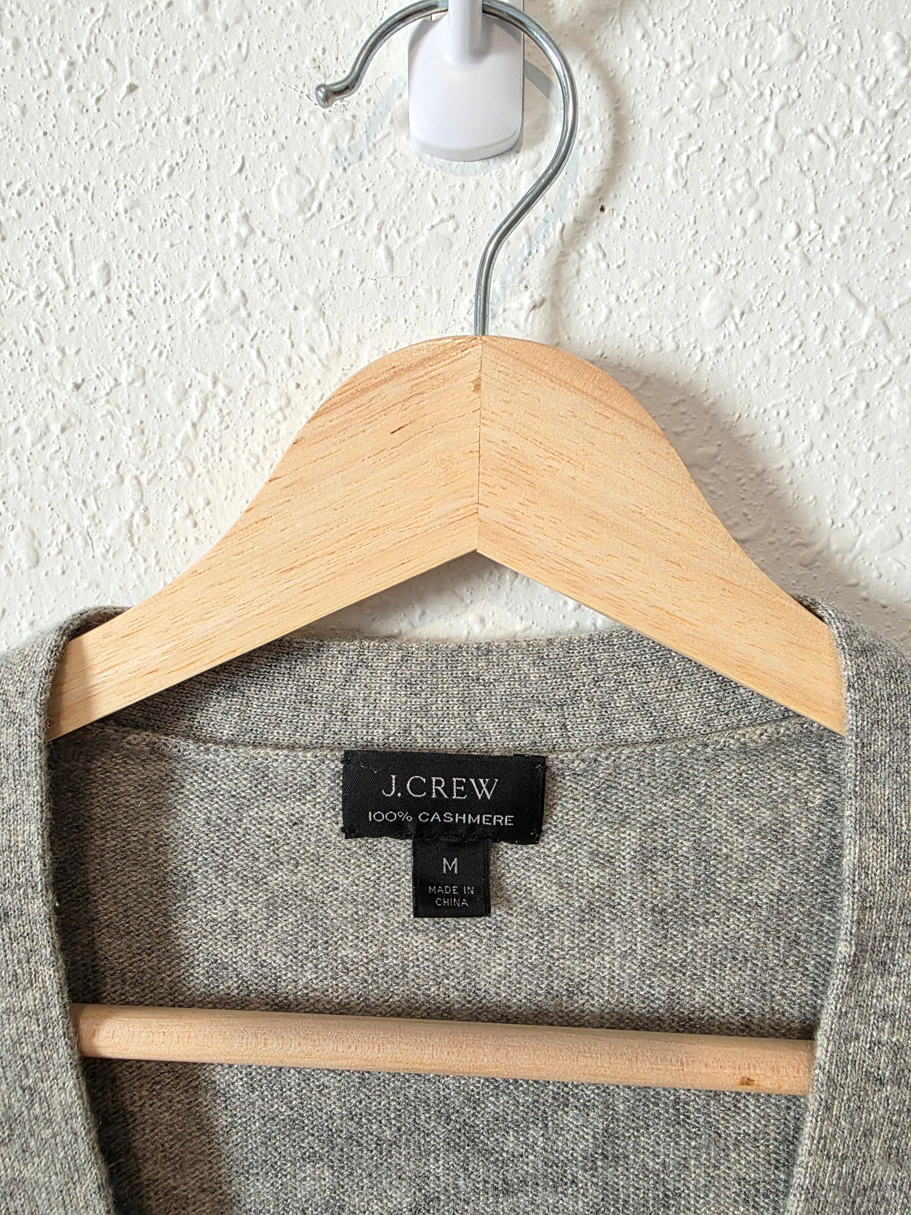 J.Crew Easy Cashmere Cardigan (M)