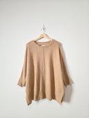 Lou & Grey Camel Cozy Sweater (XS/S)