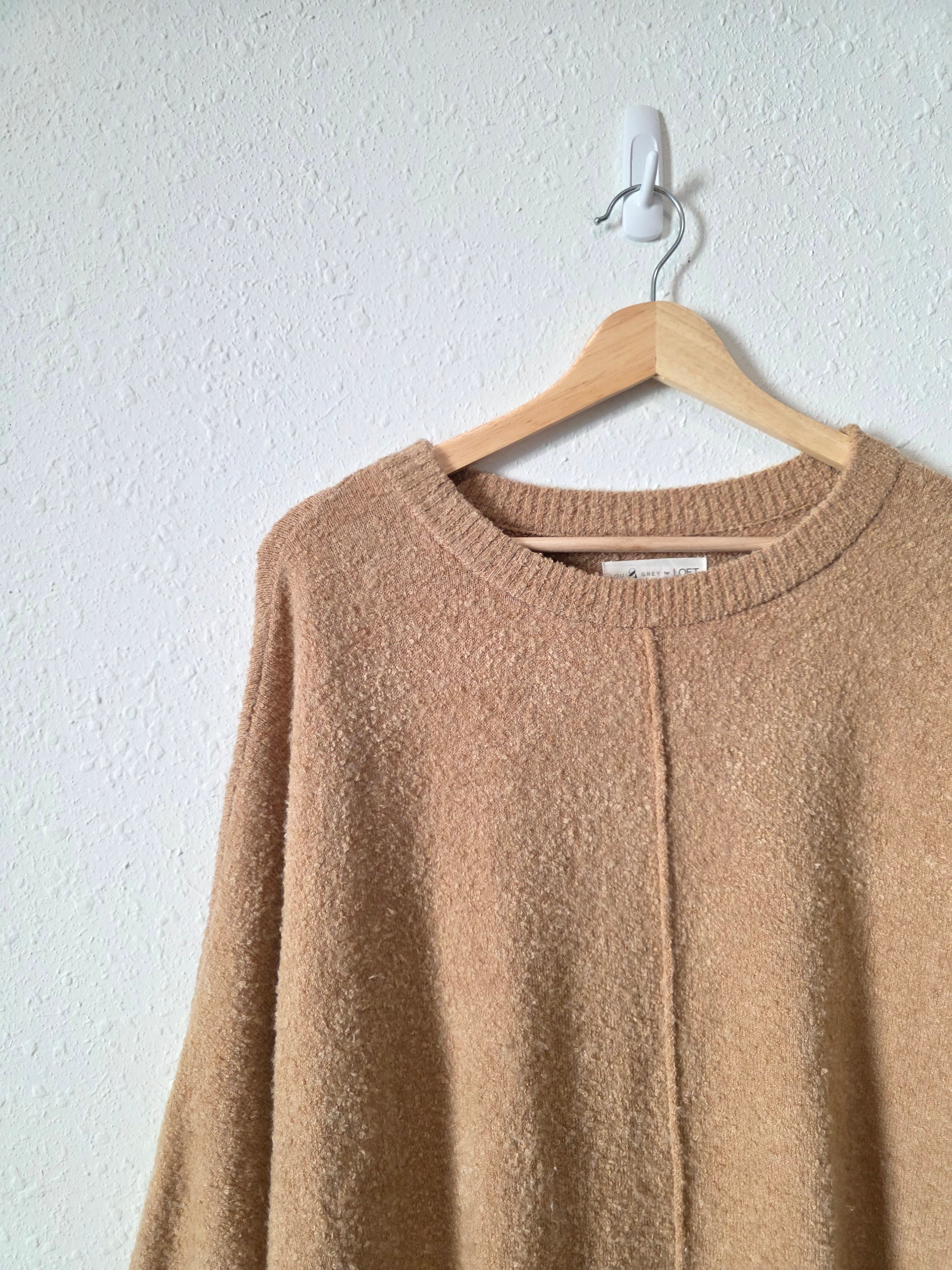 Lou & Grey Camel Cozy Sweater (XS/S)