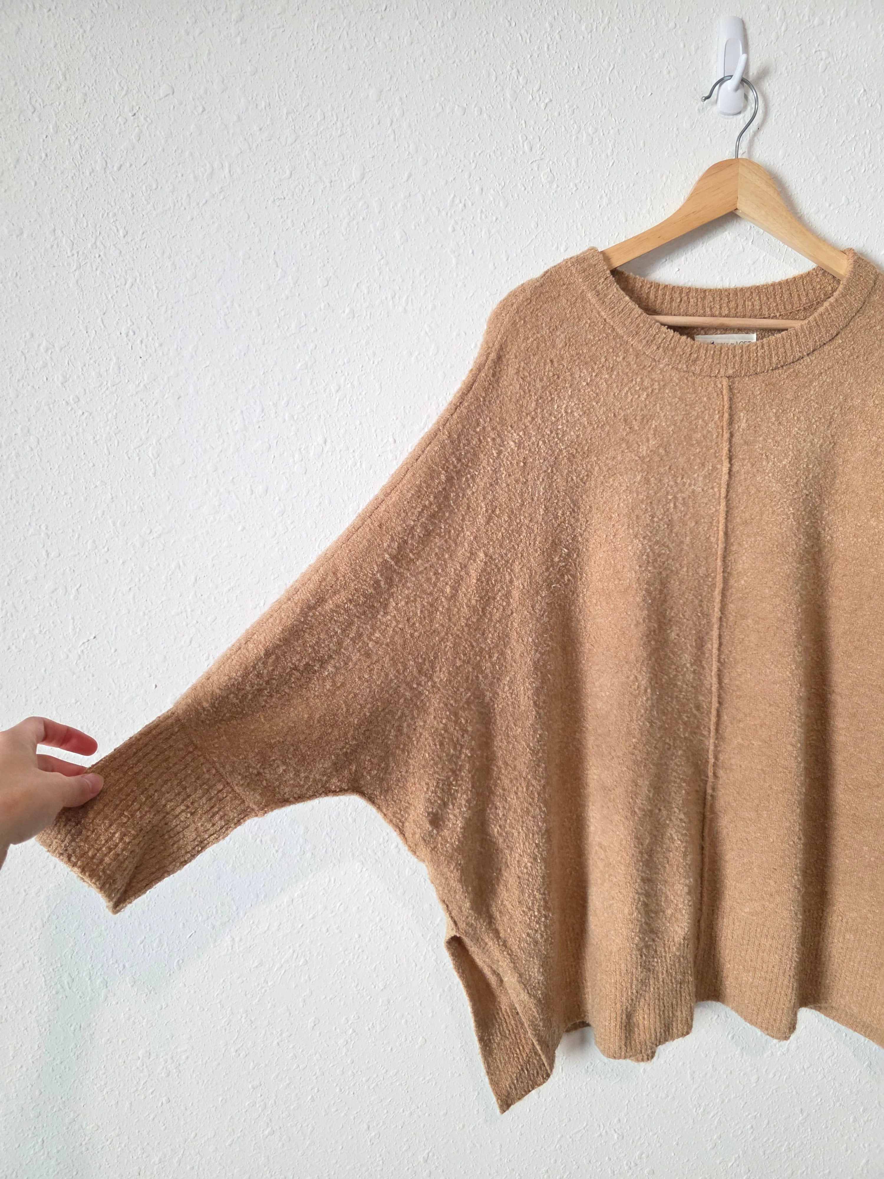 Lou & Grey Camel Cozy Sweater (XS/S)