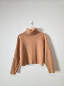 Lulus Camel Turtleneck Sweater (XS)