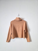 Lulus Camel Turtleneck Sweater (XS)