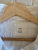 Aerie White Cotton Gauze Button Up (L)