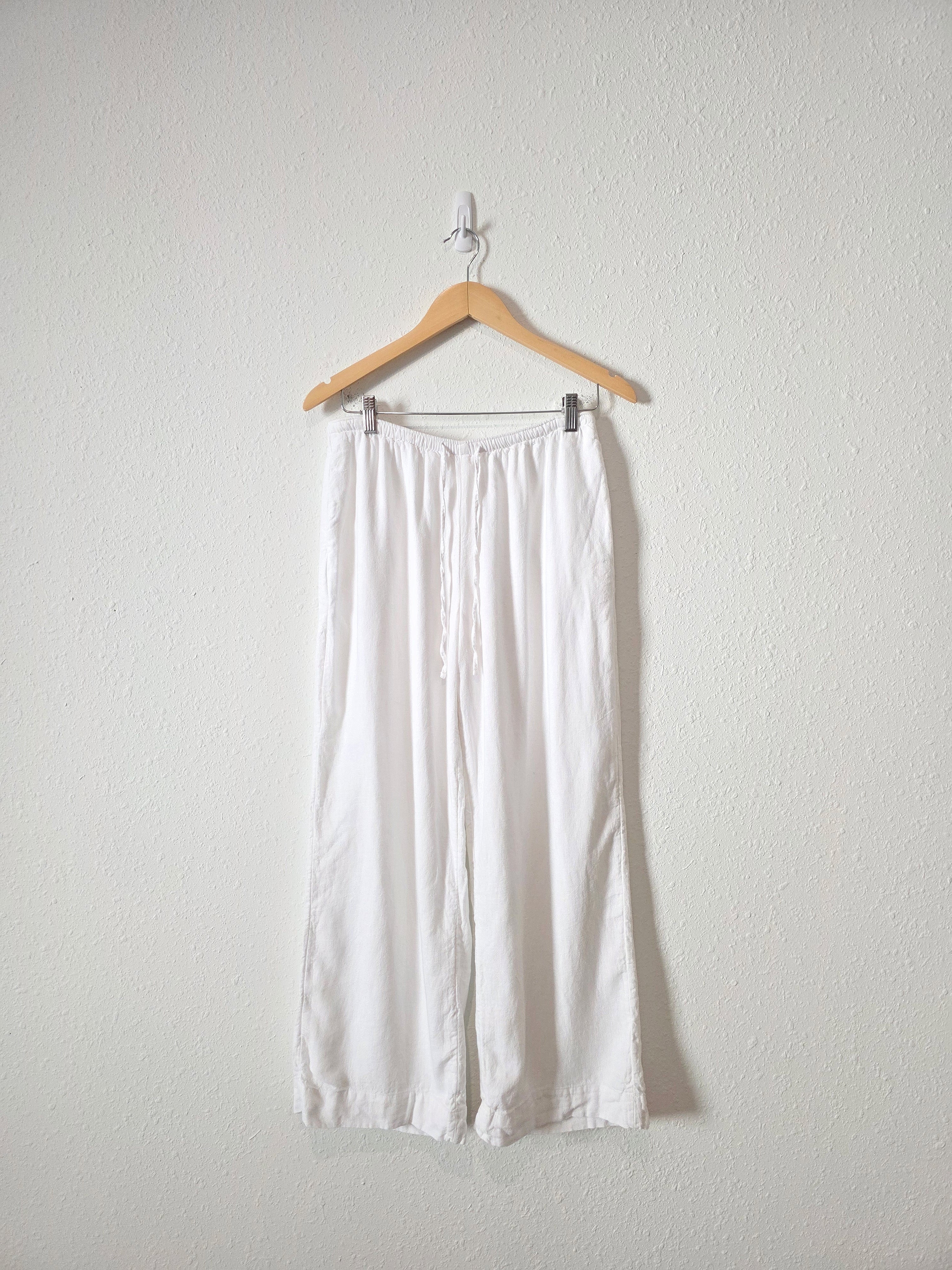 Abercrombie Linen Wide Leg Pants (S)