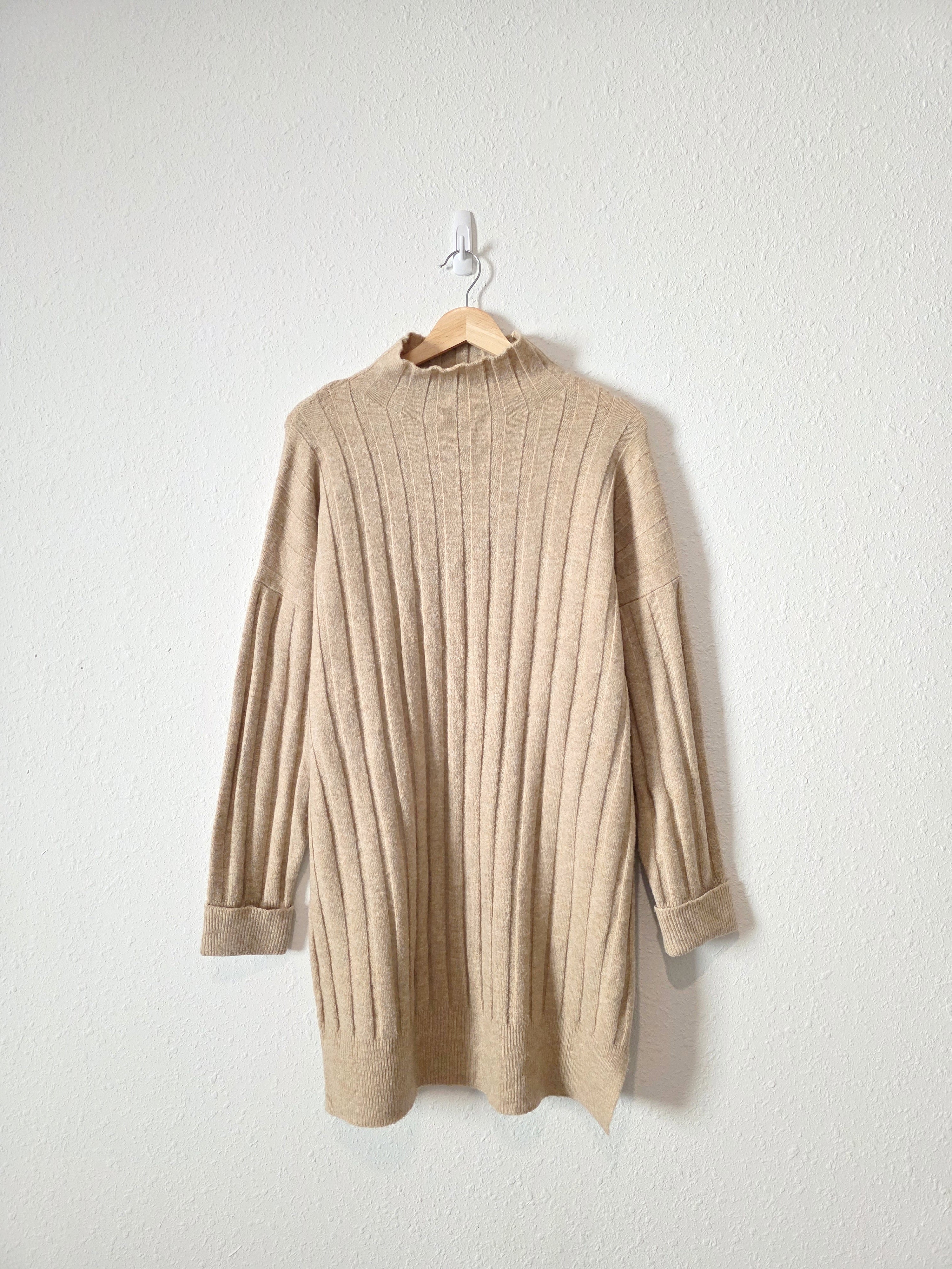 Topshop Oversized Sweater Dress (XS)