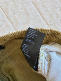 Chartreuse Wide Leg Cord Jeans (25)