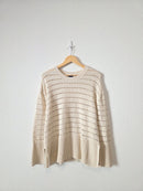 Gap Crochet Cotton Sweater (M)
