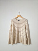 Gap Crochet Cotton Sweater (M)