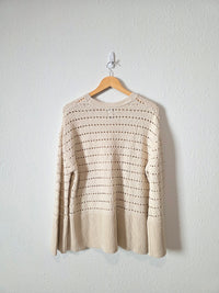 Gap Crochet Cotton Sweater (M)