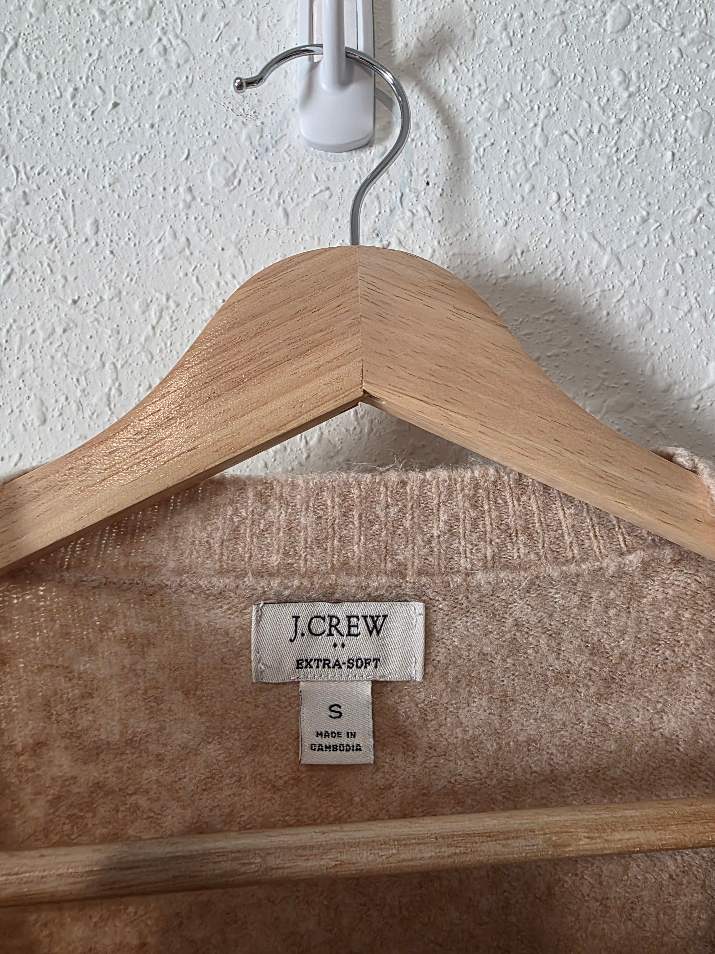 J.Crew Cozy Crewneck Sweater (S)